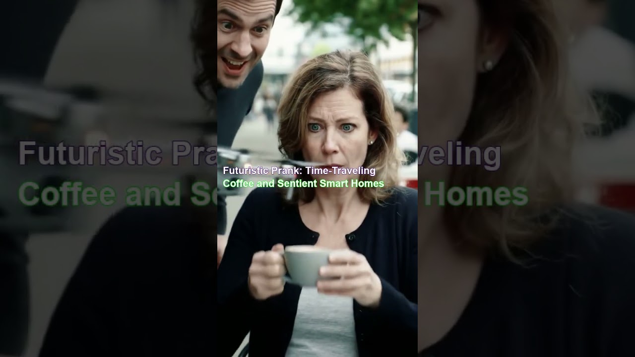 Futuristic Prank: Time-Traveling Coffee and Sentient Smart Homes