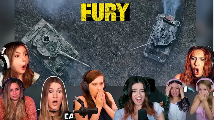 Best " Sherman Vs Tiger Attack " Reactions! |  Fury (2014) | Movie Reaction | First Time Watching
