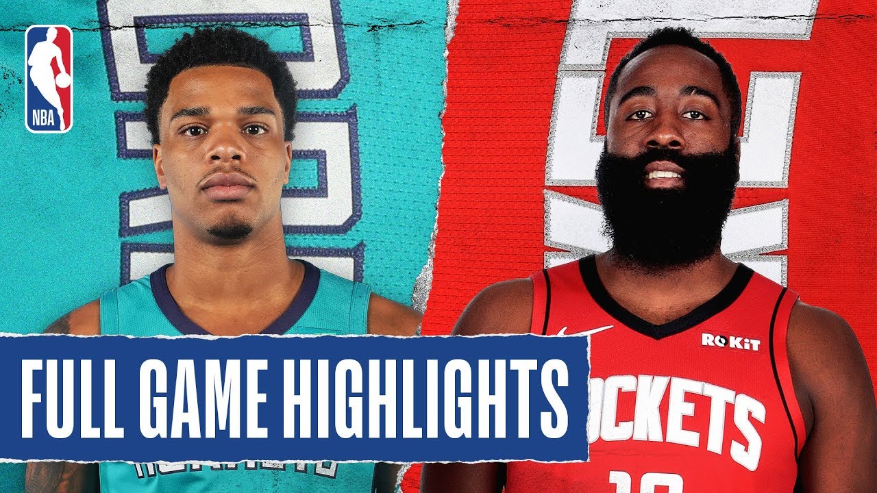 Hornets At Rockets Full Game Highlights February 4 2020 Youtube