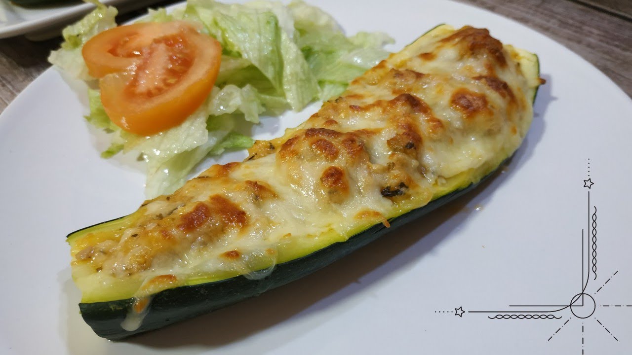 CALABACINES RELLENOS DE ATÚN, muy fáciles y deliciosos con mambo!!!