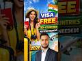 👉 30+ Visa-Free Countries for Indians 🇮🇳✈️ | 2026 Update #VisaFree #VisaFreeCountries #trending