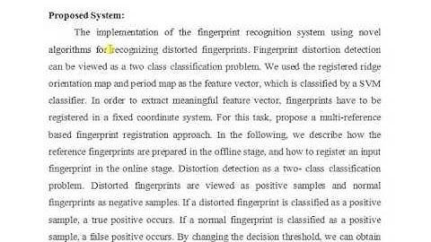 Detection and Rectification of Distorted Fingerprints