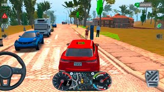 City Taxi Sim 3D - Realistic Car Driving Games Android iOS Gameplay #games  screenshot 5
