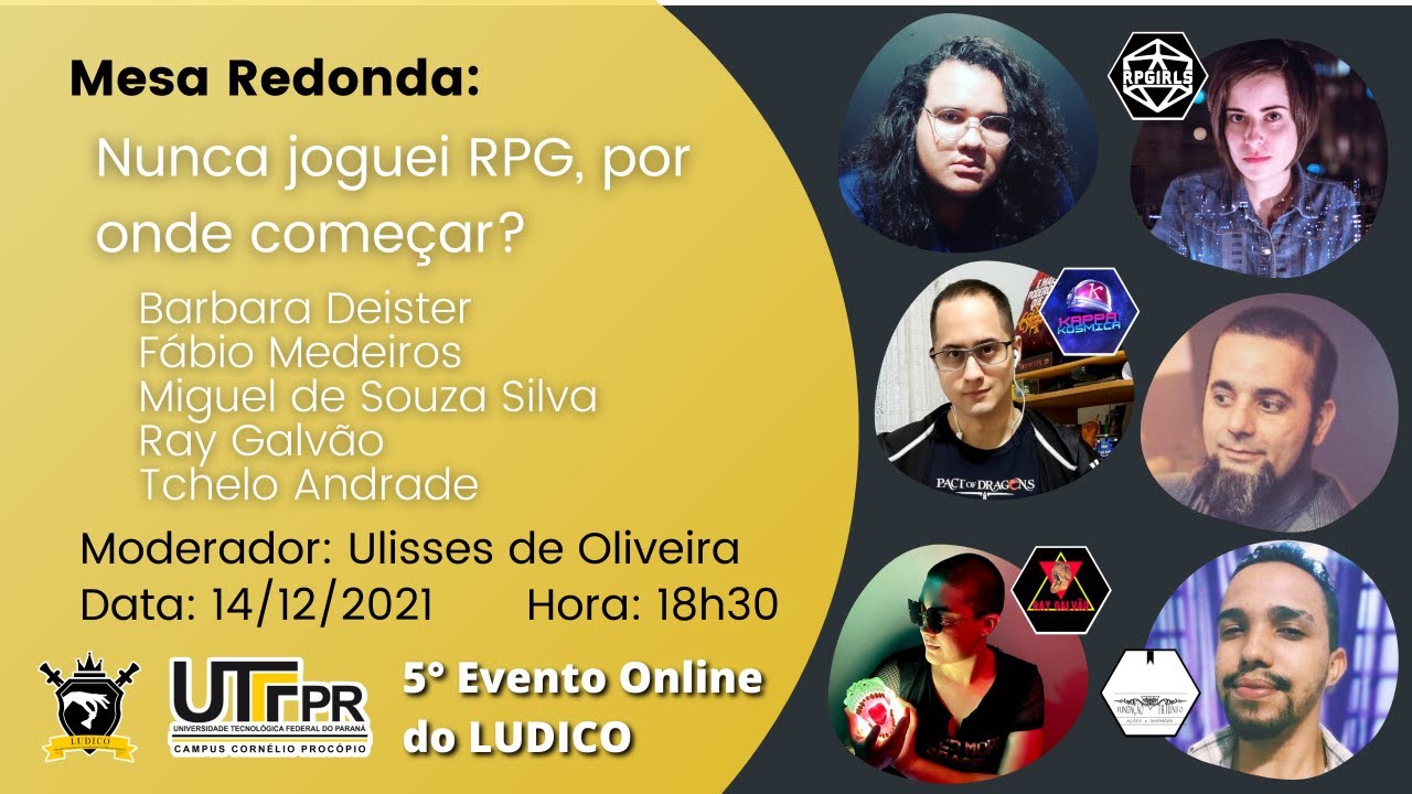 Mesa Redonda: Nunca joguei RPG, por onde começar?