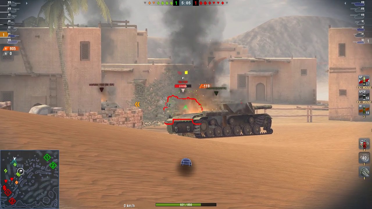 wotblitz WOT Blitz / Jg.Pz IV / 6 kills / 3 014 dmg