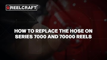 How To Replace The Hose On Series 7000 And 70000 Reels