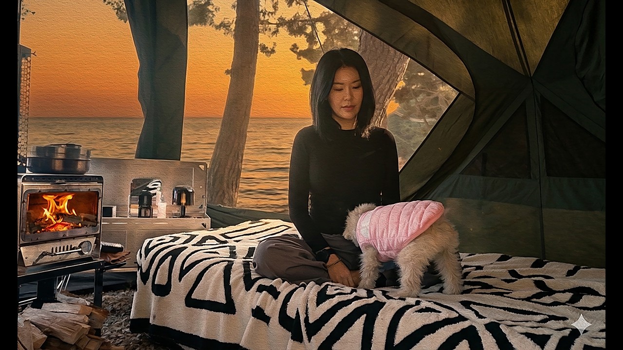 Silent Mudflat Camping | No Wind, Just Pure Silence