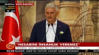 Başbakan Yıldırım Suriyedeki Insanlık Dışı Vahşet Derinden Şoke Etti