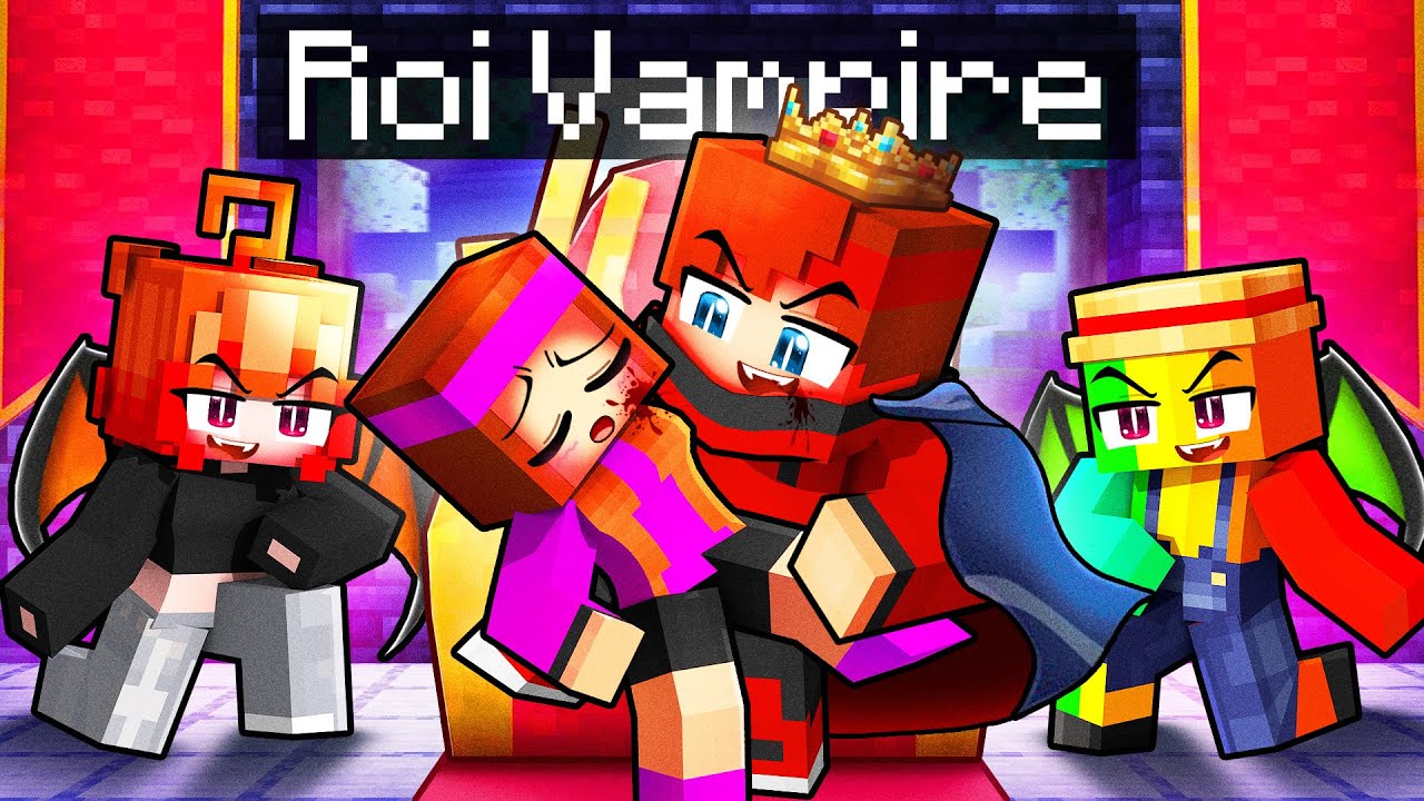 Devenir le ROI des VAMPIRES sur Minecraft !