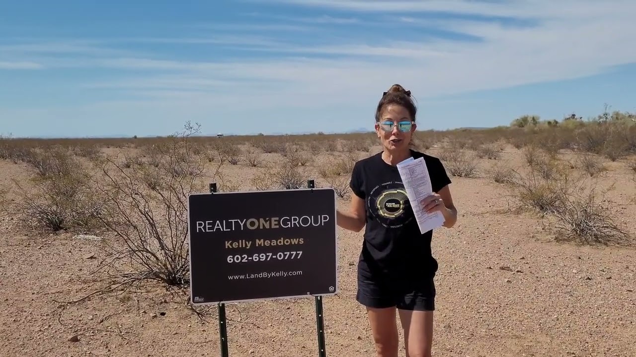 4 acres on Wildcat Road in Whispering Ranch in Wittman Arizona YouTube