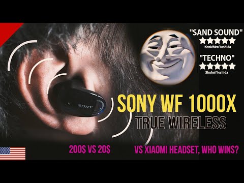 Sony WF-1000x REVIEW (compared to 20$ headset)