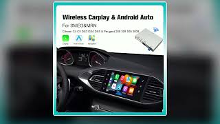 AUTOABC Wireless Carplay and Android Auto For Peugeot 2008 208 308 508 3008 Citroen C4 DS3 DS4 DS5