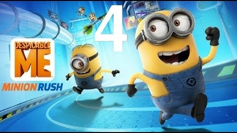 Minion Rush - Gameplay Walkthrough - part 4 (iOS, Android)