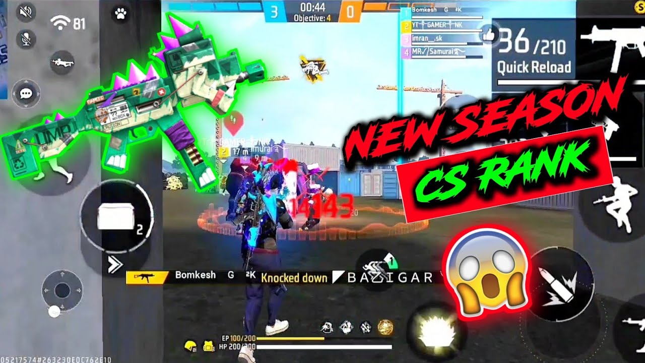 free fire new season cs rank push op headshot gameplay 🔥 - garena free ...
