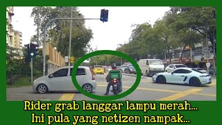 Rider Grab Langgar Lampu Merah Namun Lain Pula Yang Netizen Nampak