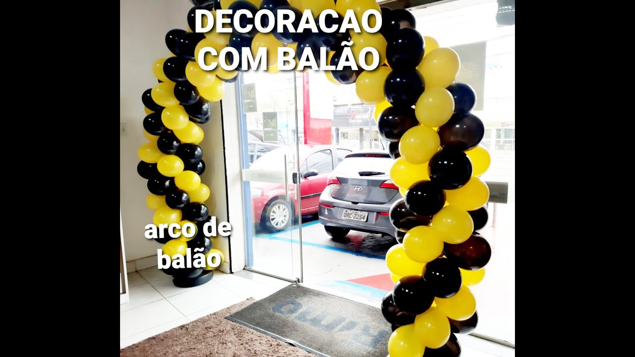 Como colocar a estrutura cano PVC no arco de balão