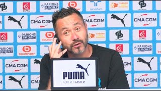 REPLAY - OL - OM: Roberto De Zerbi's press conference before the trip to Lyon. screenshot 5