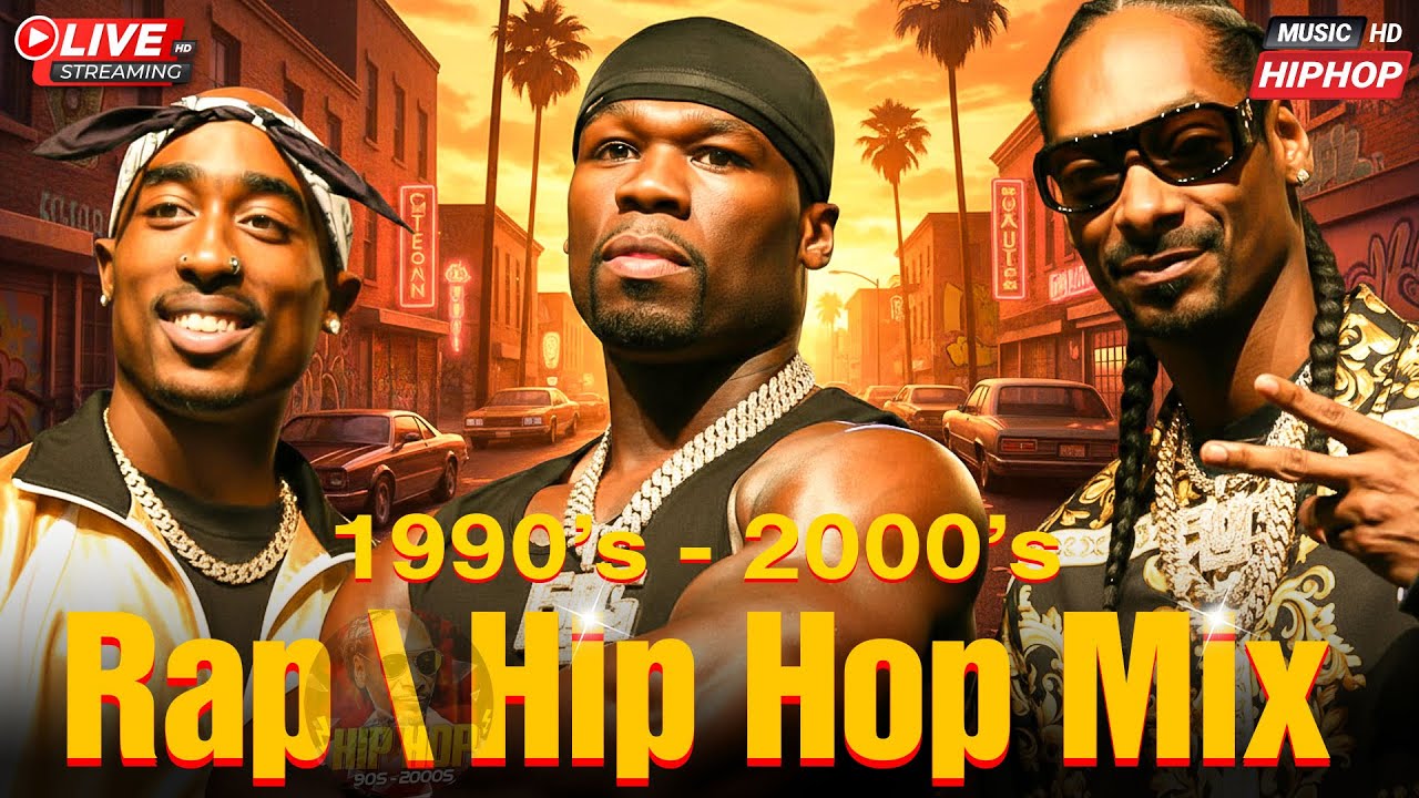 OLD SCHOOL HIP HOP MIX 2025 💥 Snoop Dogg, 50 Cent, Dr.Dre, 2Pac, Biggie, Eazy-E, Eminem, The Game