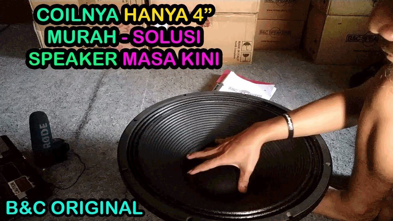 #12 Unboxing SPEAKER B&C 18'' TBX 100 (Indonesia Version) - SUDAH TERUJI
