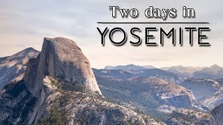 Two Days In Yosemite (Full Trip) [No Commentary] | Glacier Point | Yosemite Falls | Tenaya Lake