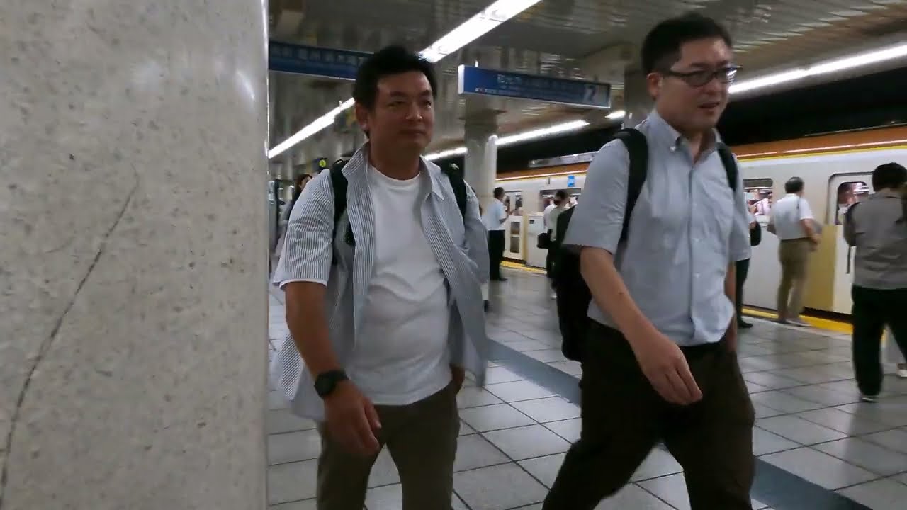 Ichigaya Station Walk | 市ヶ谷駅散歩 | Japan ASMR 4K | Tokyo Calm Travels And Beyond