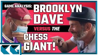 Brooklyn Dave vs Stretch the Chess Giant - Coffee Chess Analysis!
