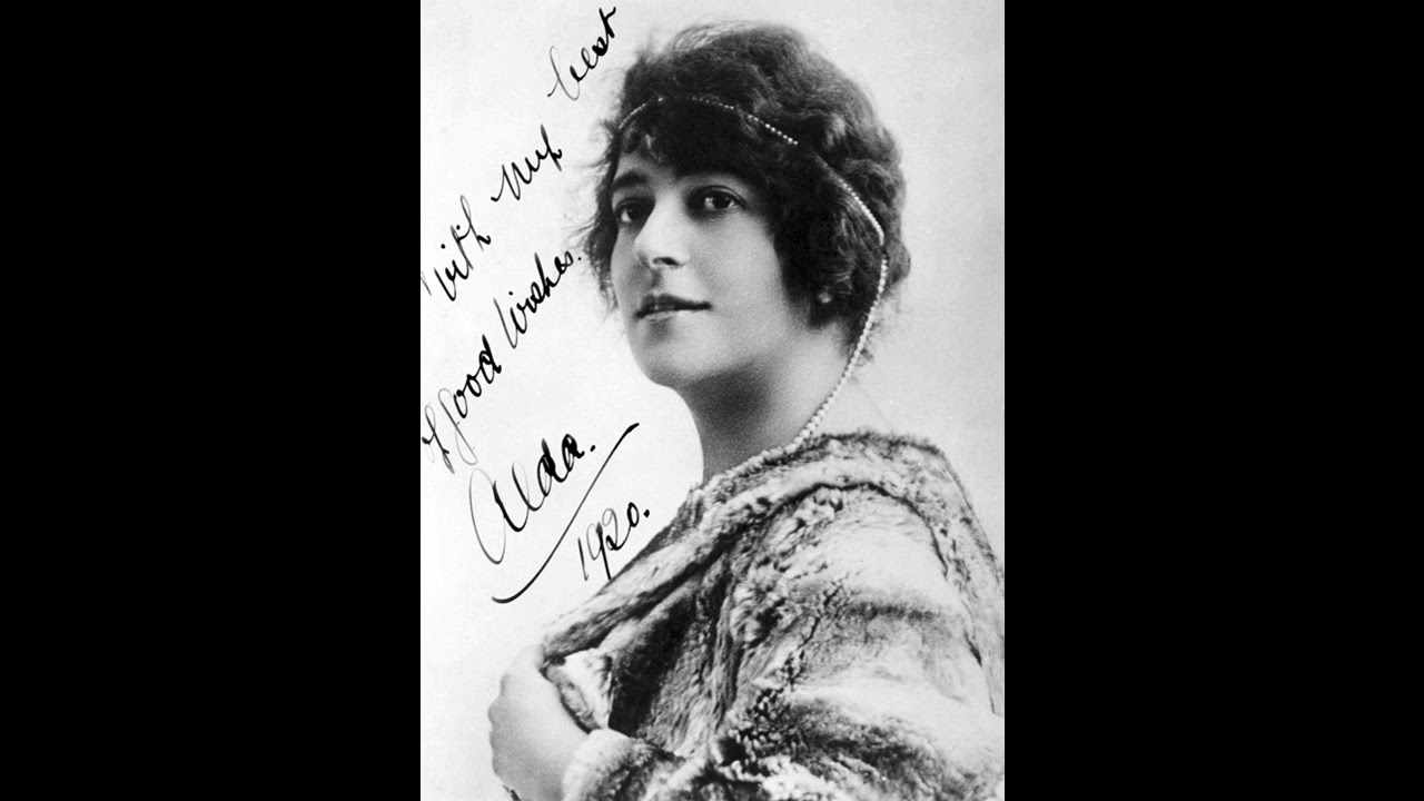 Regardez Frances Alda (soprano) - Bless You (Furber & Novello) (1921) sur YouTube Regardez Frances Alda (soprano) - Bless You (Furber & Novello) (1921) sur YouTube