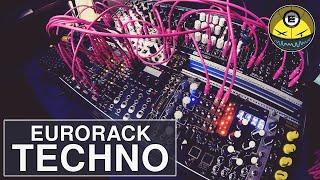 Eurorack - Techno Case Walk-Through (Beginner Friendly!)