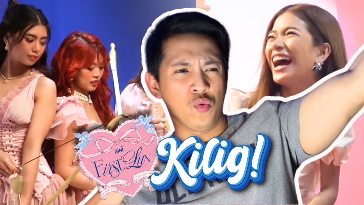 Закулисные съемки официального видеоклипа «FIRST LUV» | BINI | Реакция медсестры и дяди Блума!