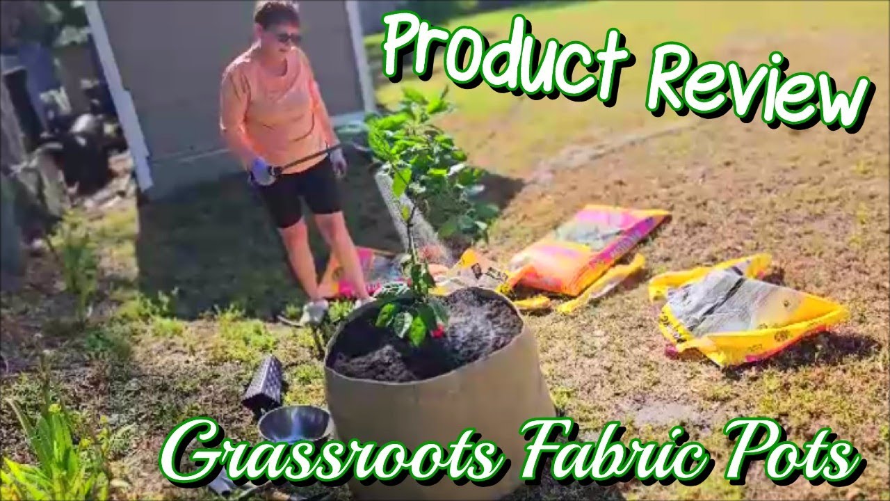 GRASSROOTS Fabric Pots🪴Product Review