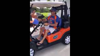 Suncoast Carts Unlimited - Custom UF Gators Cart!
