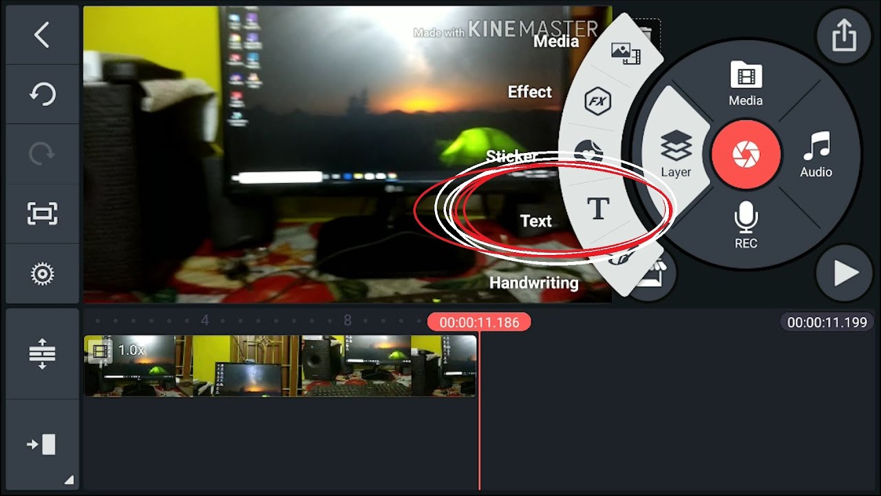 How To Type a Text In KindMaster.