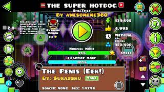 THE SUPER HOTDOG - 464 Extreme Demons Completed
