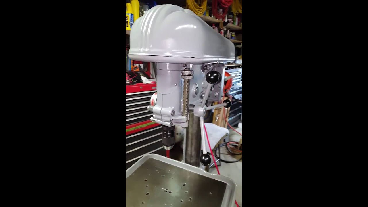 1956 Delta DP600 drill press fully restored YouTube