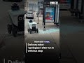 Delivery robot company posts apology after viral bus shelter crash