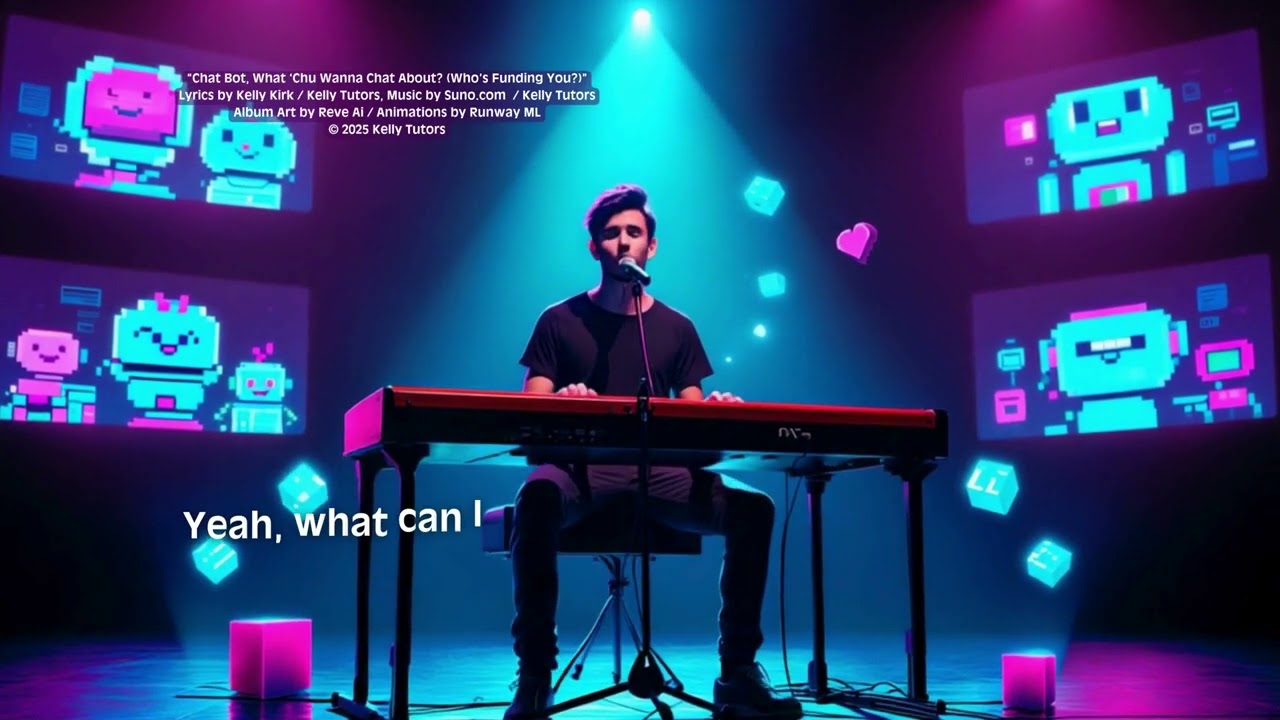 "Chat Bot (Who’s Funding You)" Artificial Intelligence, Media, and Financial Literacy Song for Kids
