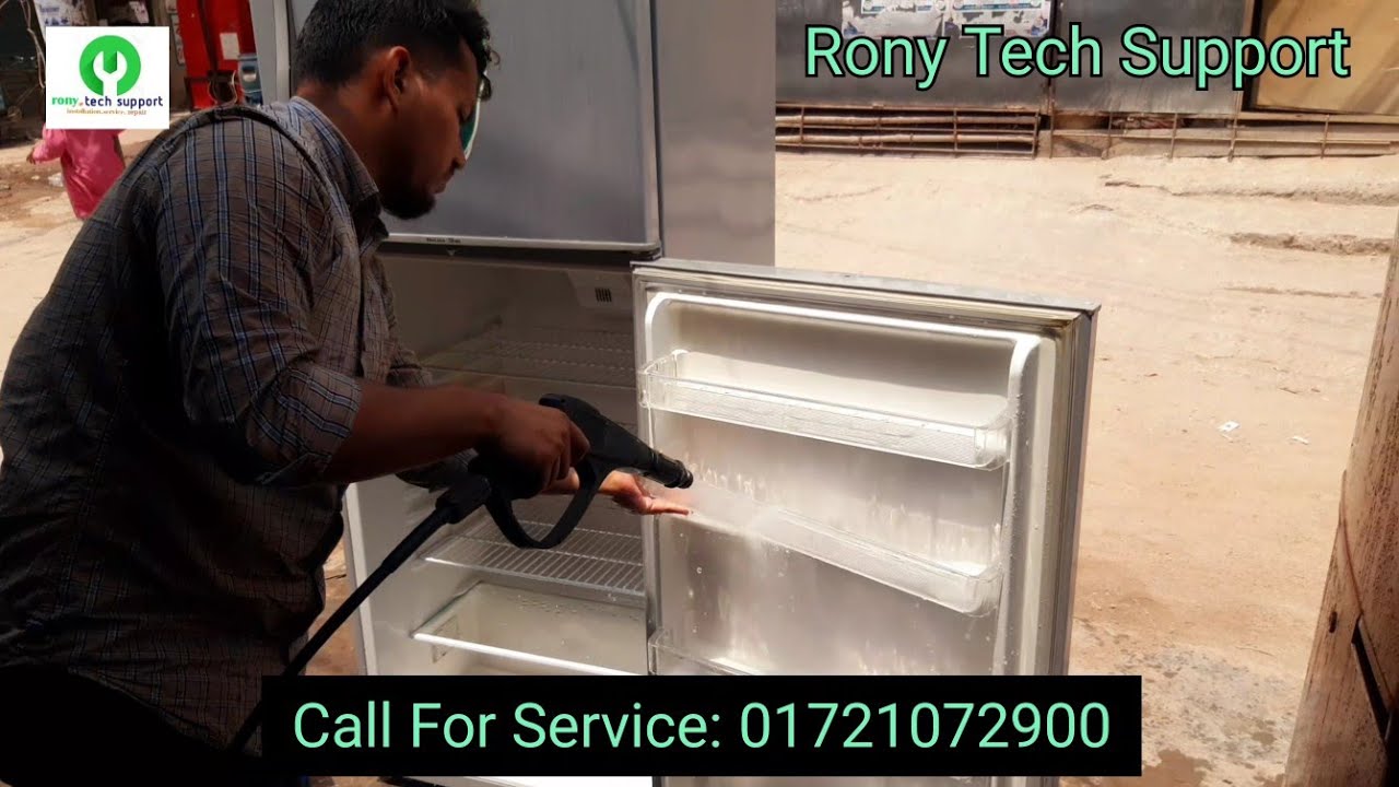 ফ্রিজ সার্ভিসিং | Refrigerator Serviceing | Rony Tech Support × Dhaka ...
