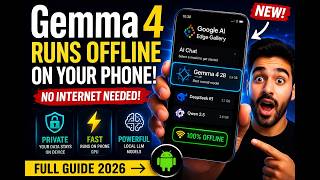 Gemma 4 On Android Run Ai Offline On Your Phone No Internet Needed Google Ai Edge Tutorial