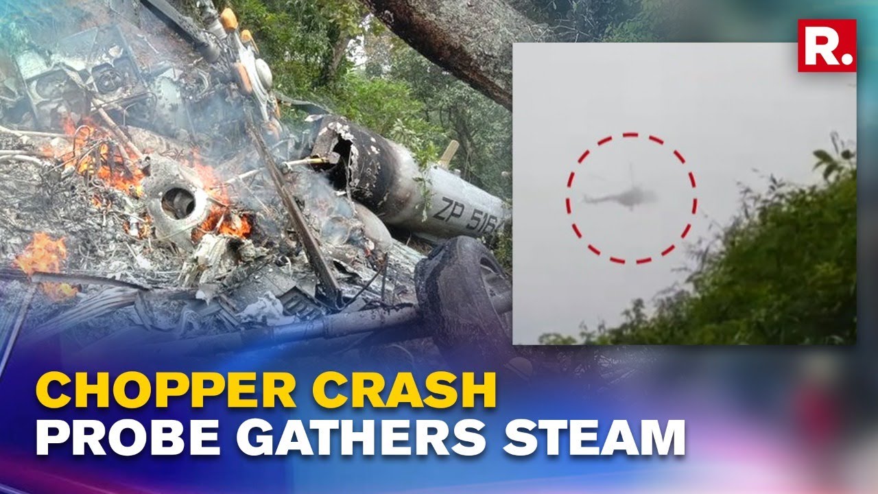 IAF Chopper Crash Probe: Eyewitness' Phone Sent For Forensic Probe; Video To Be Examined