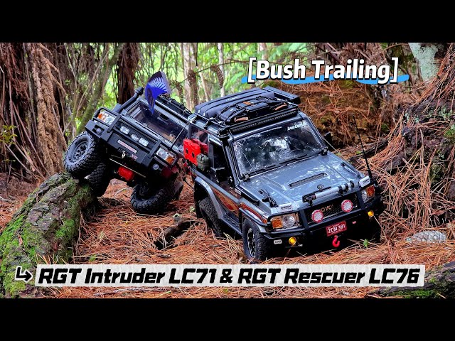 Full video RGT Intruder LC71 & RGT Rescuer LC76 bush trailing