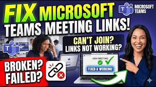 How To Fix Microsoft Teams Meeting Links Not Opening in App | Teams Meeting Links Not Working? 2026