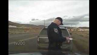 Nevada Highway Patrol dash cam