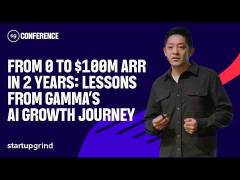From 0 to $100M ARR in 2 Years: Lessons from Gamma's AI Growth ...
