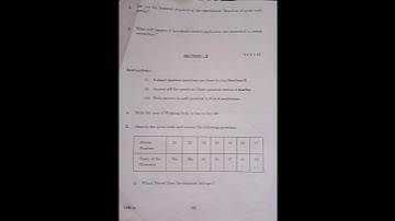 Class 10 Physics Board Exam Question Paper
