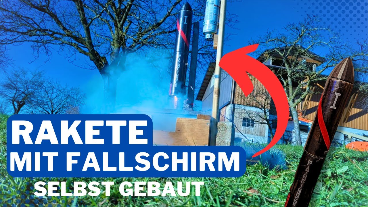 Modellrakete bauen - YouTube