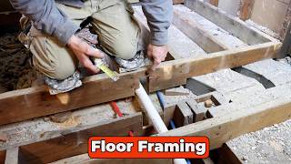 Bathroom Floor Framing