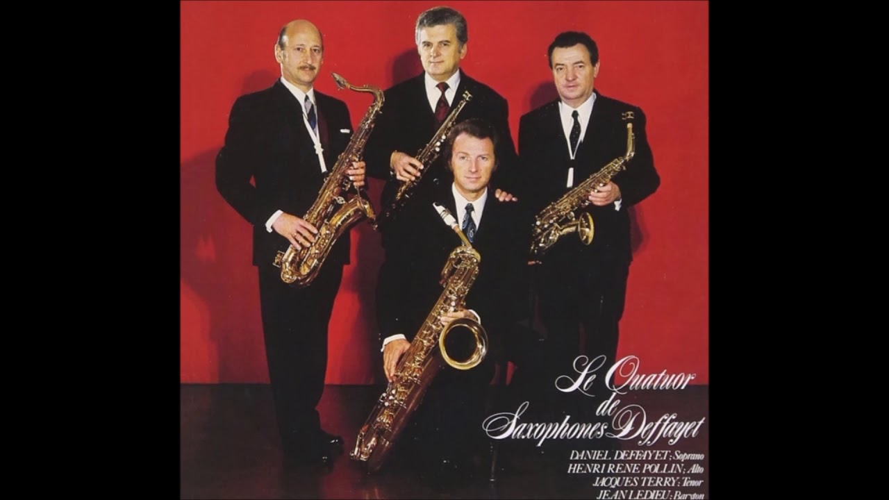 C.パスカル：サクソフォーン四重奏曲　C.PASCAL: QUATUOR DE SAXOPHONES