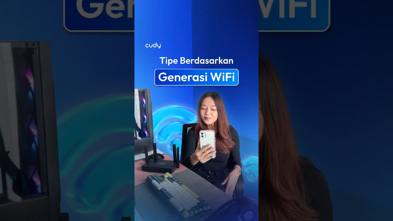 Internet cepat sesuai kebutuhanmu pakai router dari Cudy 🛜 
