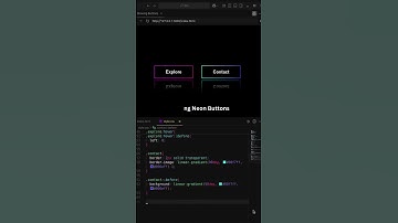 🔥 Gradient Border Glow Buttons | Modern CSS UI Animation | HTML CSS | #html #css #htmlcss