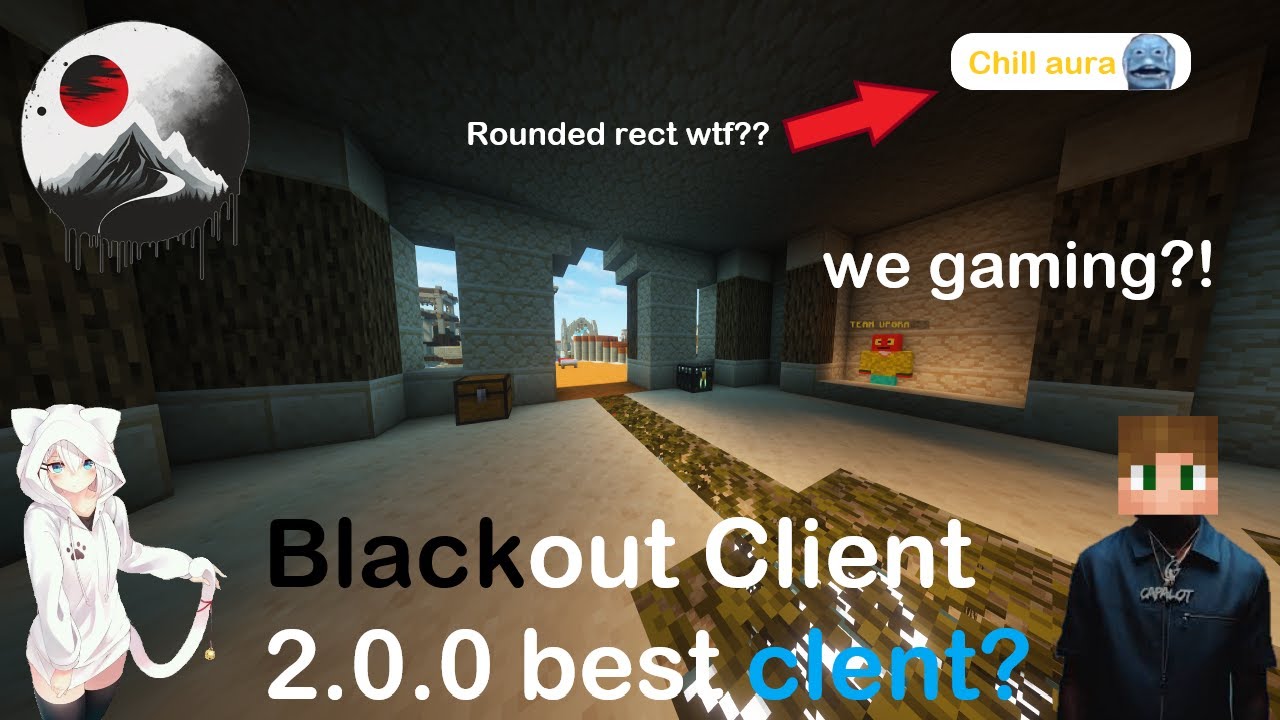Blacking out on blocksmc - YouTube